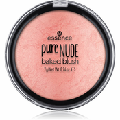Essence pure NUDE baked puder- rumenilo nijansa 01 Shimmery Rose 7 g