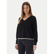Vero Moda Pulover Aquarius 10331898 Črna Regular Fit