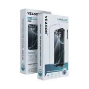 Veason Kaljeno steklo 6D Pro Veason Glass (komplet 10 v 1) – za Samsung Galaxy S26 Plus, črno (deluje bralnik)