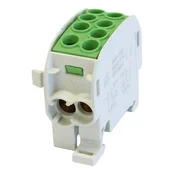 Simet Razdelilna blokovna enota SCB 35 Al/Cu 80210 SIMBLOCK, zelena