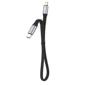 DUDAO DUDAO KABEL ZA LIGHTNING USB-C PD 20W ZA IPHONE IPAD 0.23M FAST