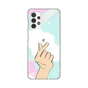 Silikonska maska za Samsung A135F Galaxy A13 4G Magic Love Print tirkizna