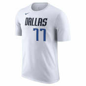 NIKE NBA DALLAS MAVERICKS LUKA DONČIĆ T-SHIRT WHITE