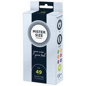 Mister Size – Kondomi 49, 10 kos
