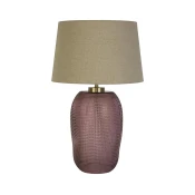 Searchlight EU44652PI - Stona lampa AMETHYST 1xE27/60W/230V