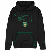 Boston Celtics New Era City Edition 2023 Black duks sa kapuljacom
