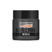 Akrilna barva kovinska - 50 ml - Grafitna
