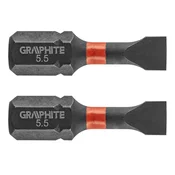 slomart GRAPHITE udarni bit SL5.5 x 25 mm, 2 kom