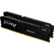 RAM DDR5 16GB (2x8GB) 5600MHz Kingston Fury Beast KF556C40BBK2-16