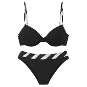 FRENCH CONNECTION Bikini črna/bela