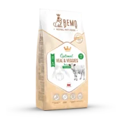 Bemo Optimal - suha pasja hrana z teletino in zelenjavo 1 kg za srednje velike in velike pse (M/L)