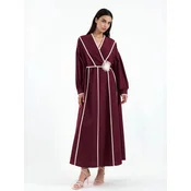MSN Collection Obleka burgund