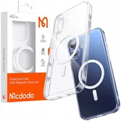 Mcdodo MCDODO MAGNETNI PROZORNI OVITEK, OJAČAN ZA MAGSAFE IPHONE 16