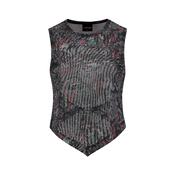 Ed Hardy Bluza Dragon Repeat zelena/rosé/črna