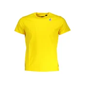 YELLOW MEN'S K-WAY SHORT SLEEVE T-SHIRT