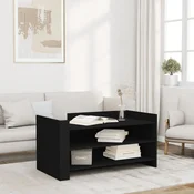 Stolic za kavu crni 100 x 50 x 50 cm od konstruiranog drva