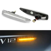 LED Dinamicki migavci za BMW Serija 7 E65, E66, Providni