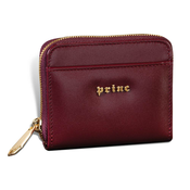 Princ Leather Ženski novcanik Gama, Bordo
