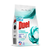 DUEL Praškasti deterdžent Strong Whiteness, 2.7kg