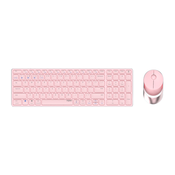 Rapoo 9750M pink Kabelloses Multi-Mode-Deskset