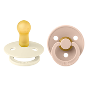 bibs tolažilna duda colour ivory & blush