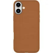 eSTUFF INFINITE VENICE Magnetni usnjen ovitek rjave barve za iPhone 16. Material: 65 % recikliran PC, 21 % recikliran TPU, ES67160024