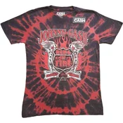 Johnny Cash Ring of Fire (Wash Collection) Red L Majica