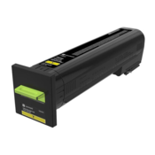 Lexmark 72K2XYE toner 22000pages Yellow laser toner & cartridge