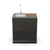 GRLLR Connect Sink Unit s pultom s kamnitim videzom