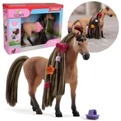 Schleich SLH42621 Schleich Horse Club -Čudovit Akhal-Teke žrebec za stiliranje 4+