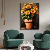 Wallity Dekorativna slika na platnu, 70x100cm, Šarena