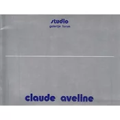 CLAUDE AVELINE - Studio galerije Forum