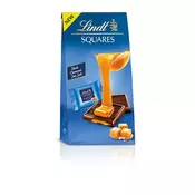 Lindt Squares karamel morska sol 144 g