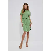 Marisse Skirt With Pockets L-Sc-3718 Palm