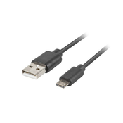 USB kabel micro BM - AM 2.0 3m črn QC 3.0