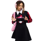 Ženska obleka KILLSTAR x GLOOMY the Naughty Grizzly - Naughty Grizzly Pinafore - Black - KSRA010687