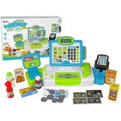 slomart LEAN TOYS Otroška blagajna s tehtnico in terminalom