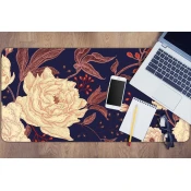 Decormat Podloga za pisalno mizo Rose with rowan 120x60 cm