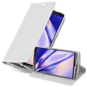 Cadorabo Cadorabo Ohišje, združljivo z LG G3 v klasično srebrno - Zaščitni ovitek z magnetnim zapiranjem, stoječo funkcijo in režo za kartice, (20566796)