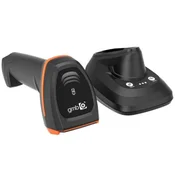 Gembird pos-bs4208src gmb 2d/ocr cmos barcode scanner with CRADLE, 2000mAh, 1MP, BT/WiFi