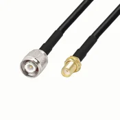 Antenski kabel SMA vtičnica/TNC vtič RG58 1m