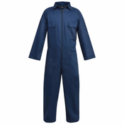 vidaXL Moške delovne hlače z Naramnicami Velikost M Modre Barve