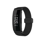 INF Eleganten tkan magnetni pas iz najlona za Fitbit Inspire 3 Black, (22148706)