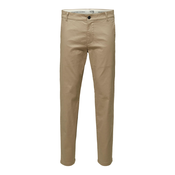 SELECTED HOMME Chino hlače Buckley, siva