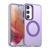 Hibridni ovitek Techsuit CandyCase MagSafe za Samsung Galaxy S23 - purple