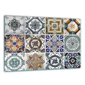 shumee KALJENA STEKLENA DESKA ZA REZANJE 30x22 MOSAIC