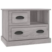 vidaXL Nočna omarica Siva sonoma 60x39x45 cm