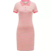 Ragwear Obleka Colaro  zelena / roza / bela