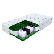 Wilsondo Žepkasta vzmetnica Queemi 140x190 - prevleka Aloe Vera