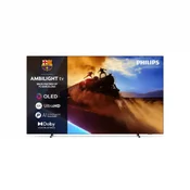 Philips 55OLED770 55” 4K Ultra HD OLED Smart TV – Titan OS, 3-Strani Ambilight, P5 AI Perfect Engine, 120 Hz